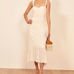 Ivory Nikita Dress from Reformation in size 6.